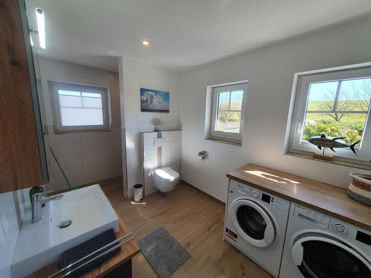 Ferienhaus Meerblick Pellworm Bagian luar foto